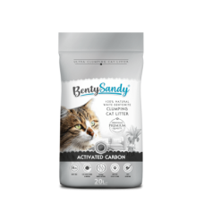 Areia BentySandy Carvão Ativado 10L