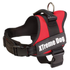 Peitoral Xtreme Dog L vermelho