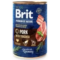 Brit Blue Nature Dog Pork with Trachea 400gr