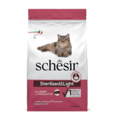 Schesir gato Esterilizado com Presunto 1.5Kg Schesir gato Esterilizado com Presunto 1.5Kg