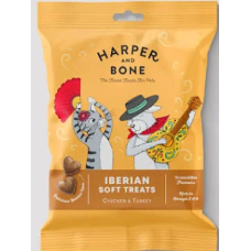 Harper and Bone Iberian Soft Treats Turkey 90gr