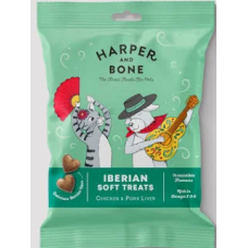 Harper and Bone Iberian Soft Treats Pork Liver 90gr
