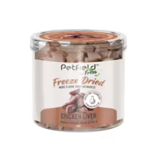 Snacks Petfield Fresh Freeze Dried Fígado de Frango 80gr Snacks Petfield Fresh Freeze Dried Fígado de Frango 80gr